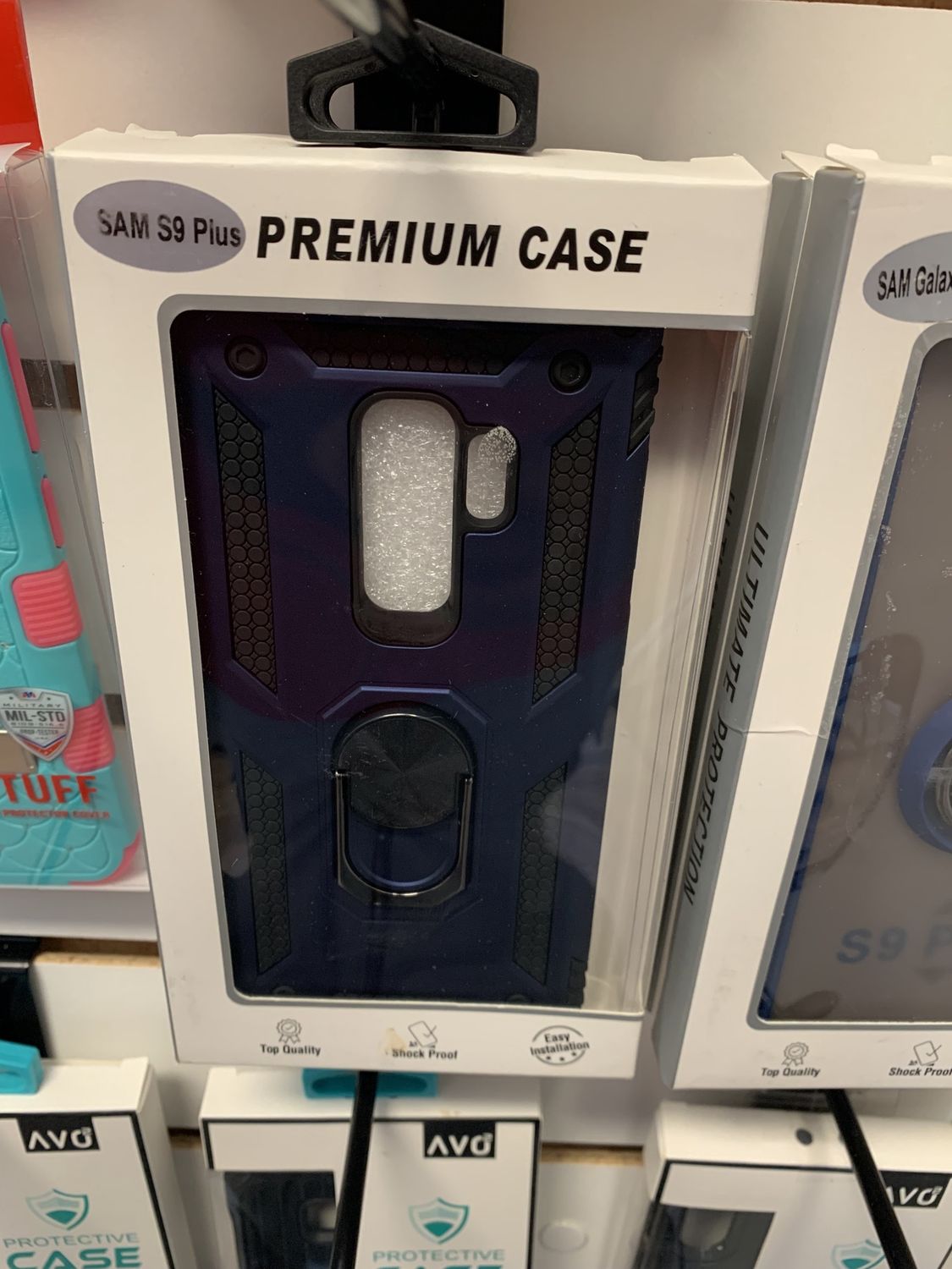 Galaxy Blue &amp; Black Case