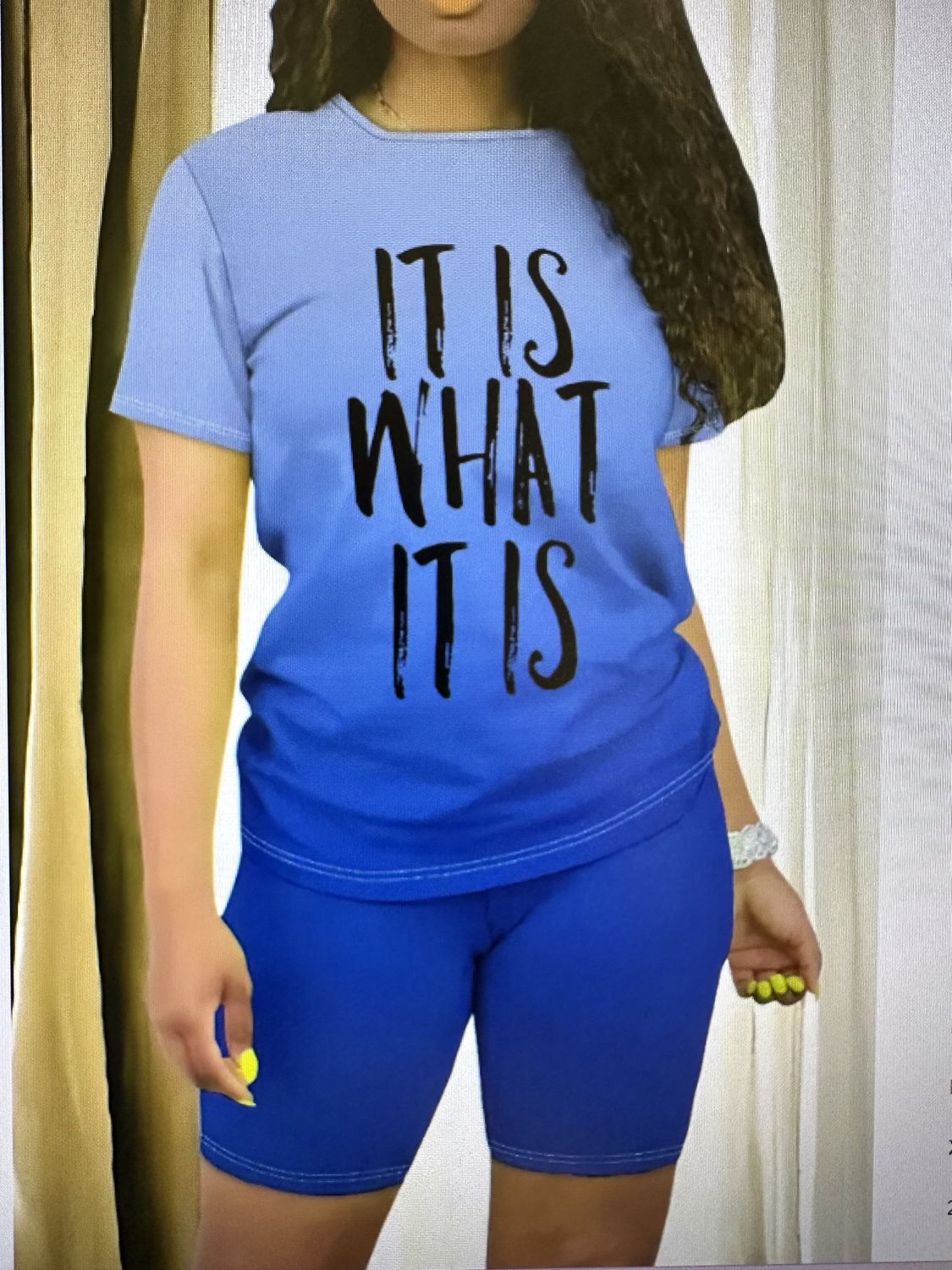 It Is What Is Short Set