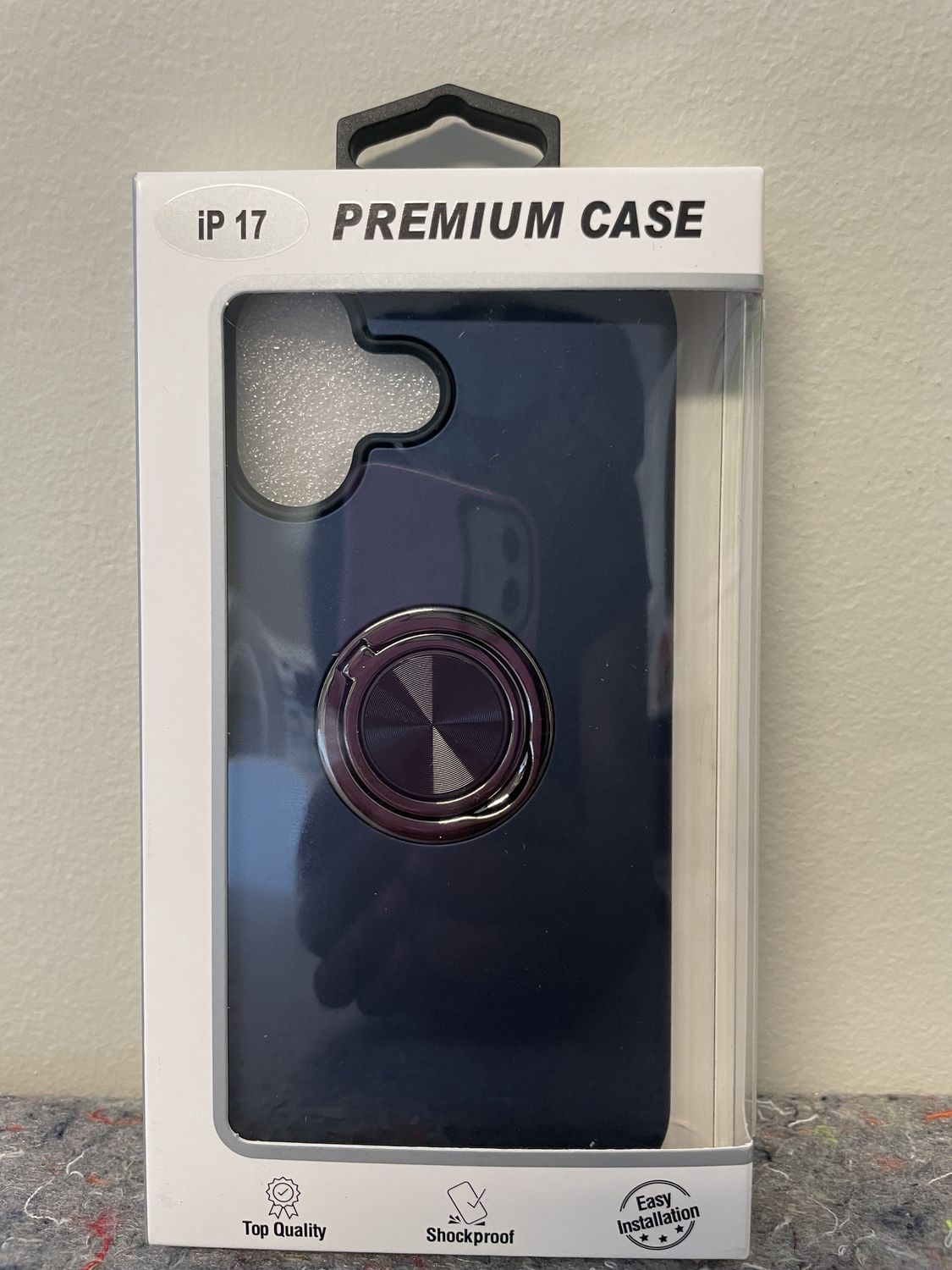Dark Blue Iphone 17 Case