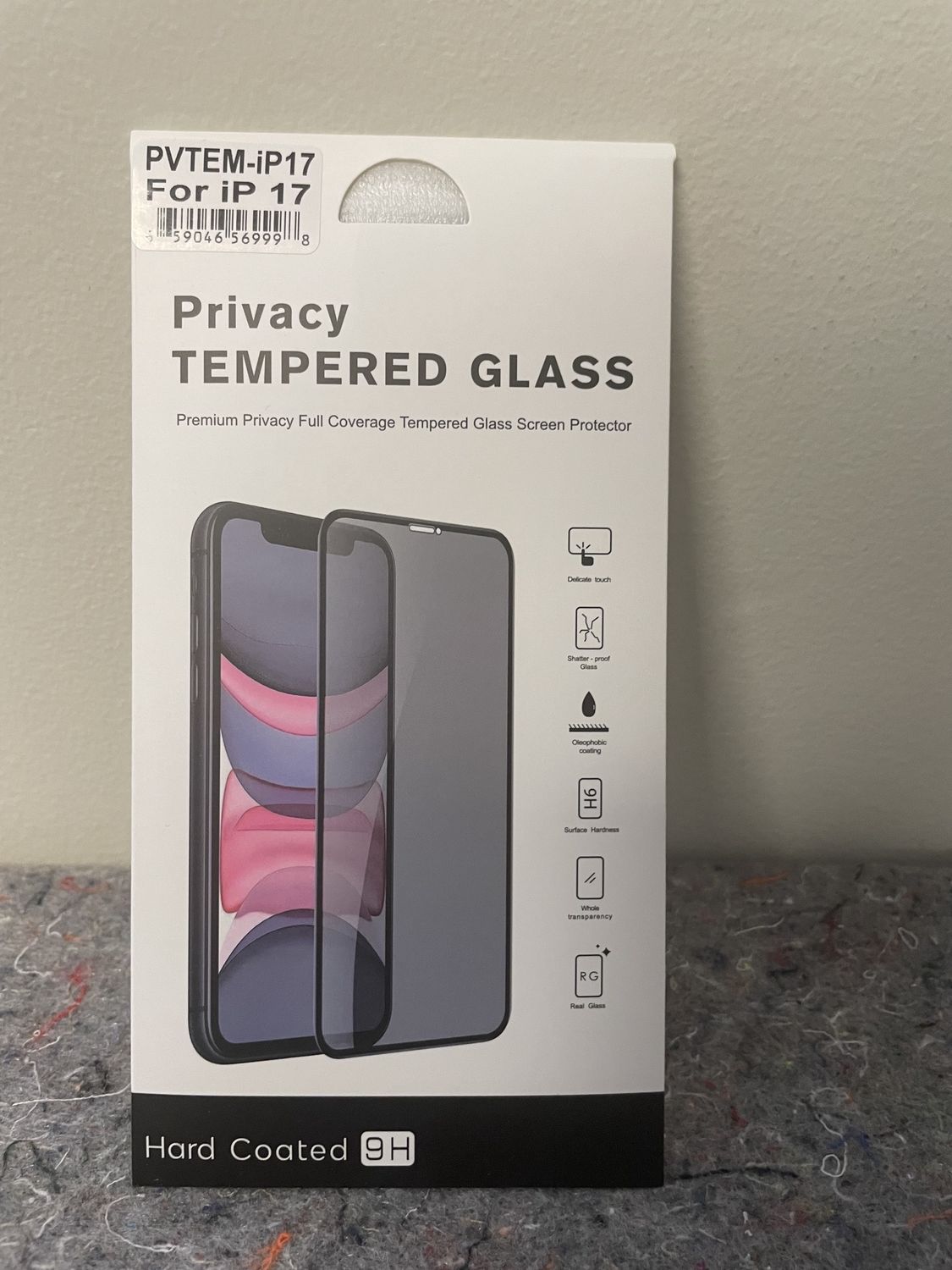 Iphone 17 Privacy Tempered