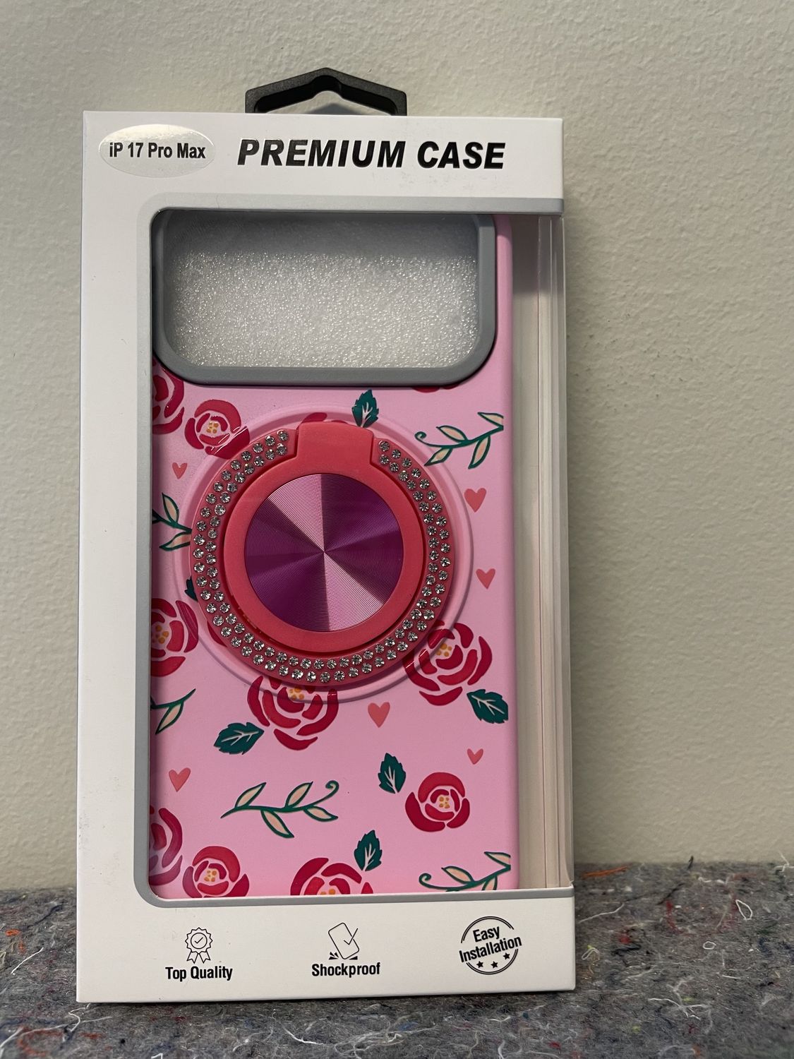 Pink Iphone 17Pro Max Phone Case