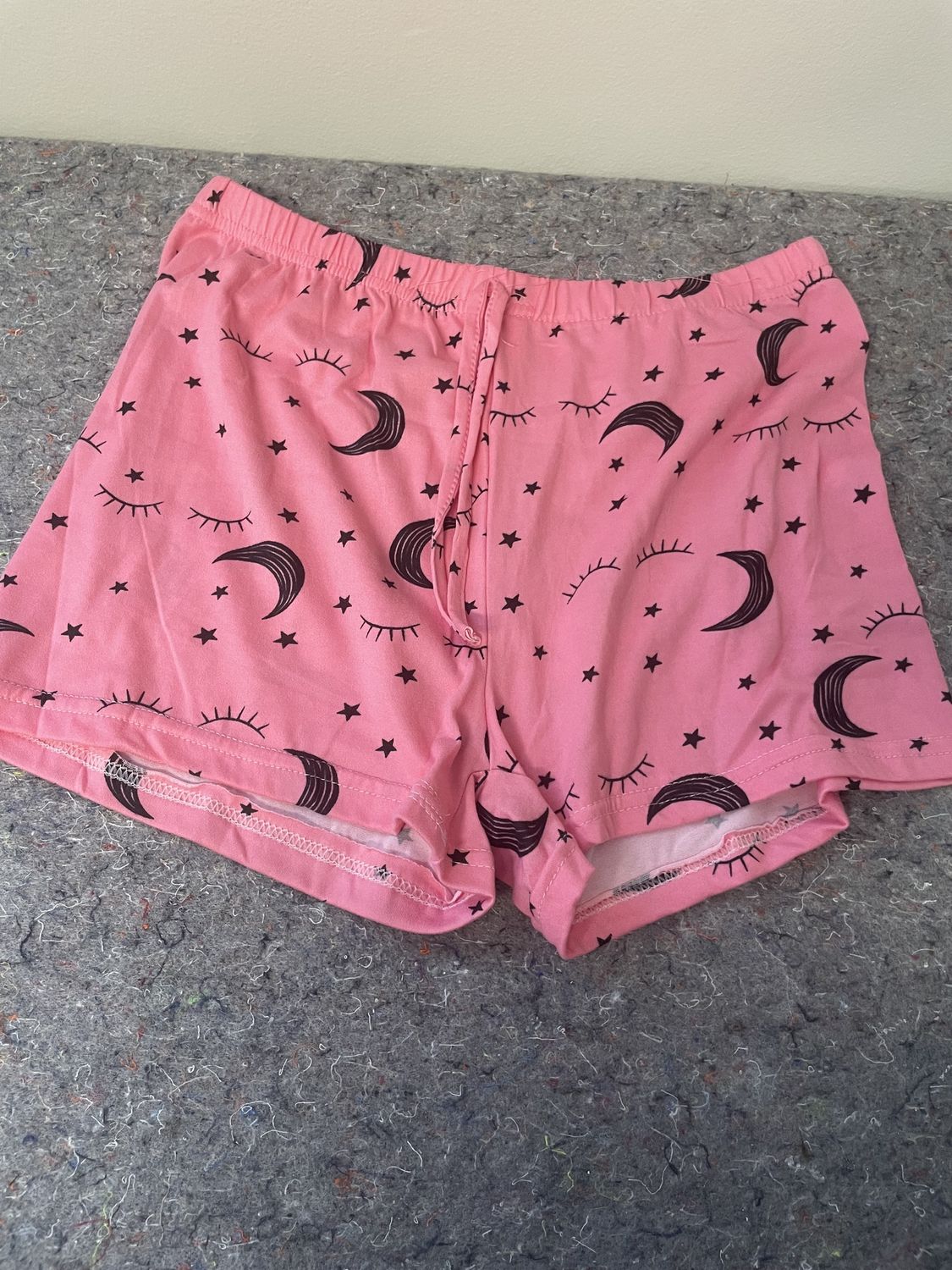 Pink Pajama Short Short