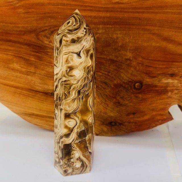 Chocolate Calcite Tower 925gm