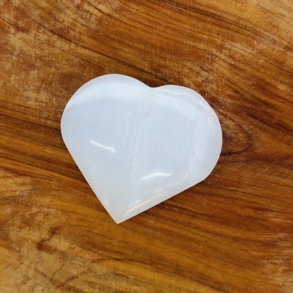 Selenite Heart 9cm
