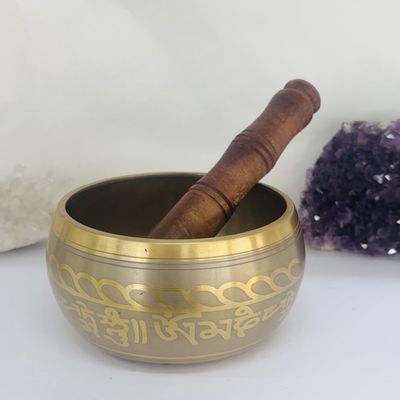 Singing Bowl Brass 4.5