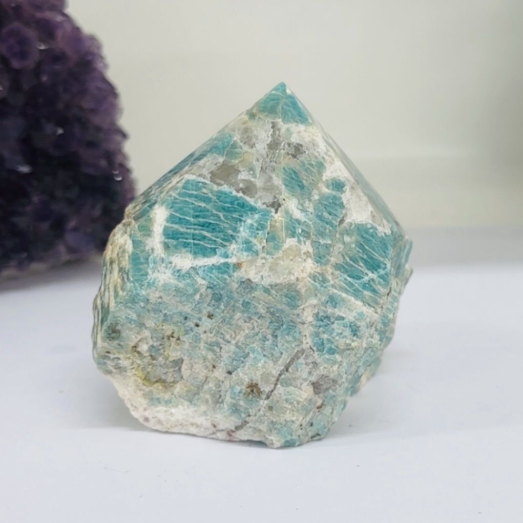Amazonite rough point 7cm