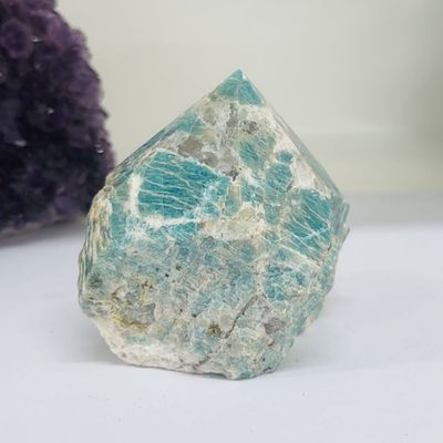 Amazonite rough point 7cm