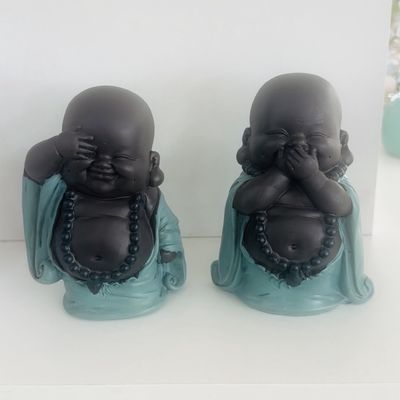 11cm Buddha Turq