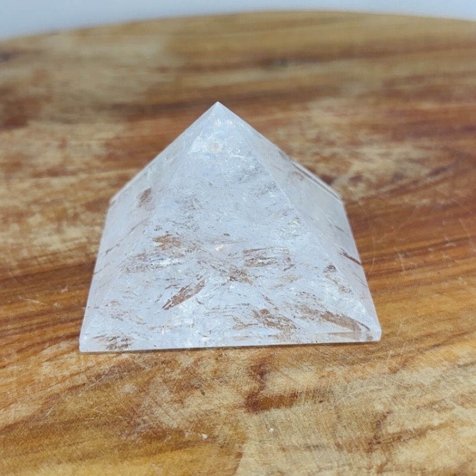 Clear Quartz Pryamid 6x6cm