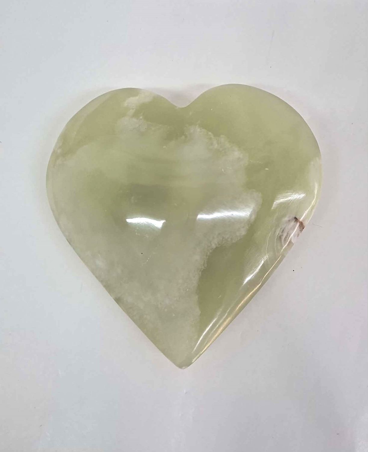 Banded Calcite Heart 11cm