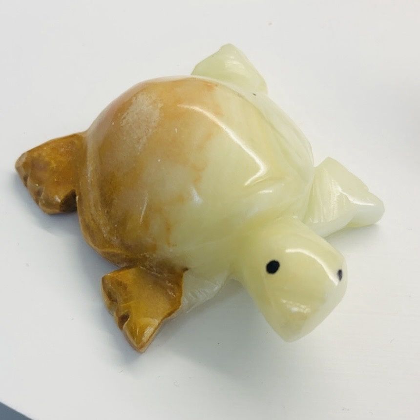 Banded Calcite Turtle 11cm