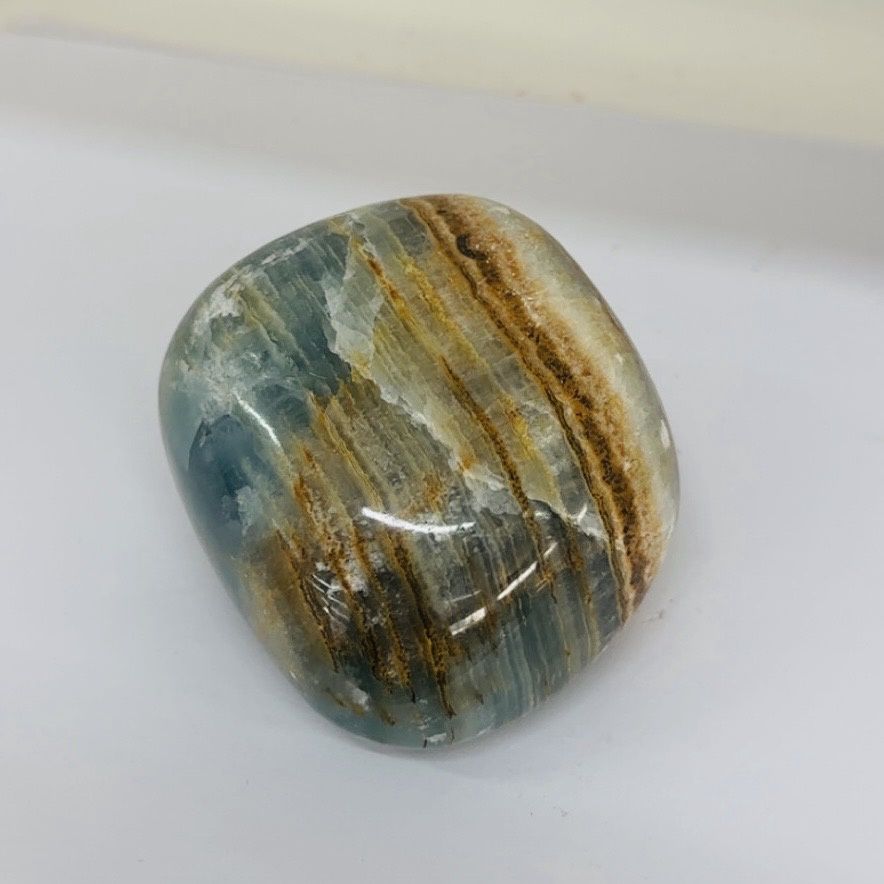 Blue Calcite Polished 488gm