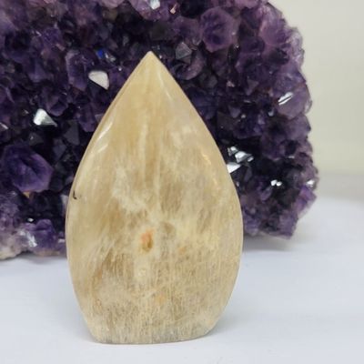 Moonstone thin flame 6cm