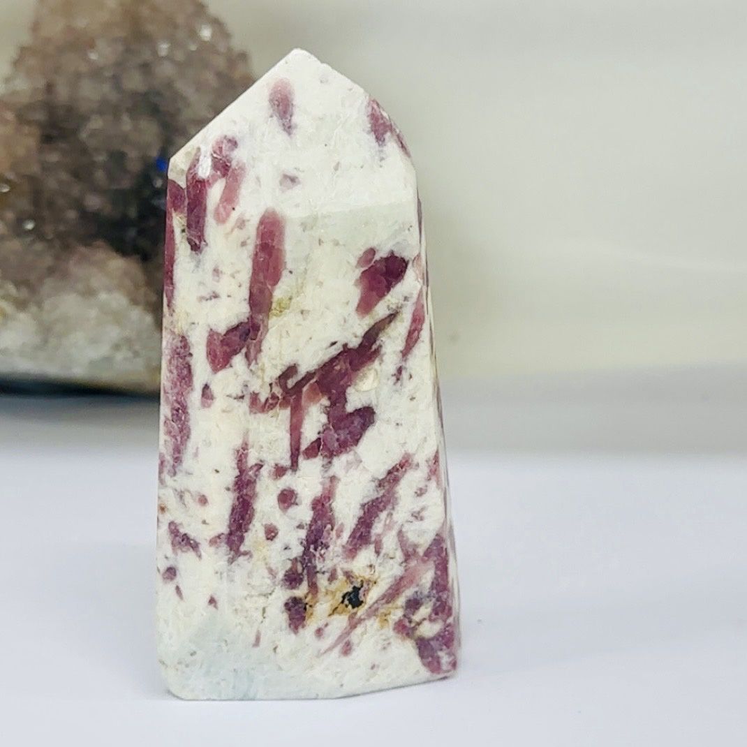 Pink Tourmaline Tower 10cm