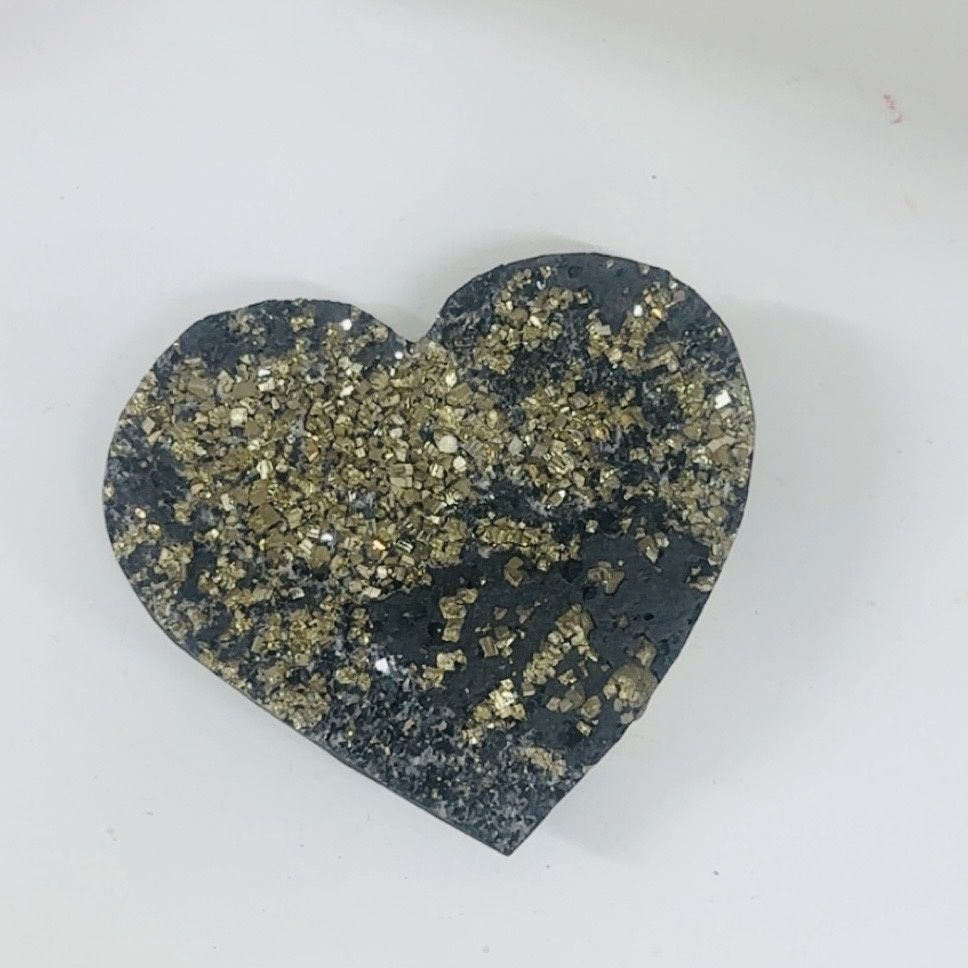 Pyrite Heart 8cm