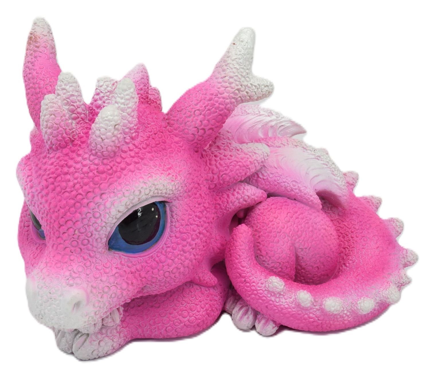 Cute Purple Resting Dragon