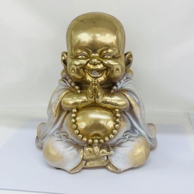 Gold Buddha Praying