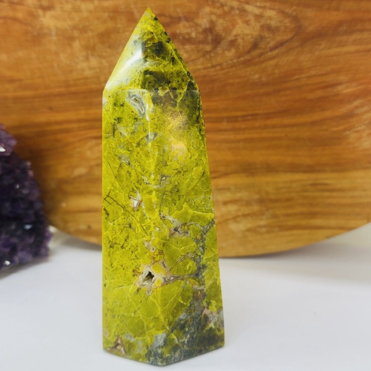 Green Opal Tower 15cm