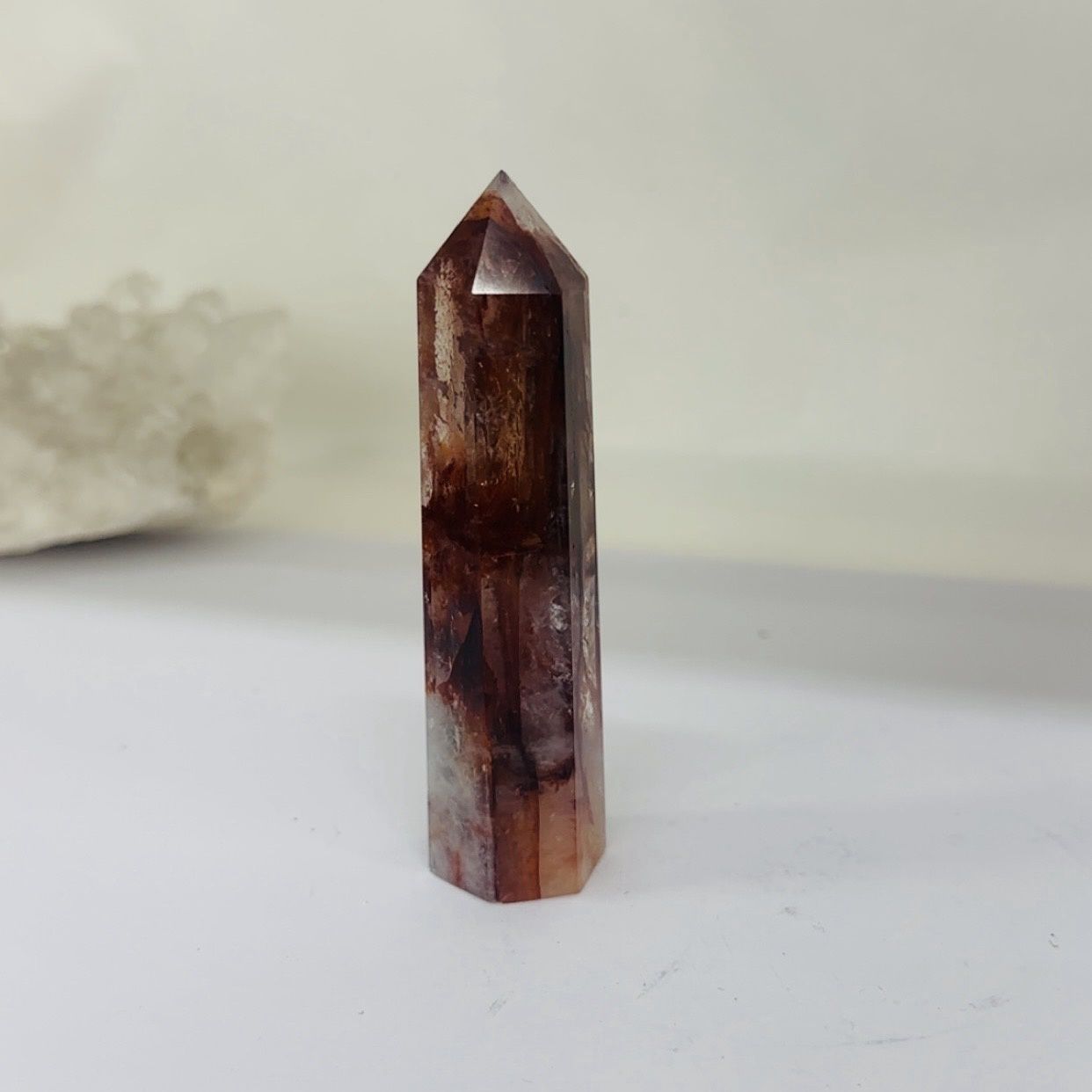 Fire Agate Tower 9cm