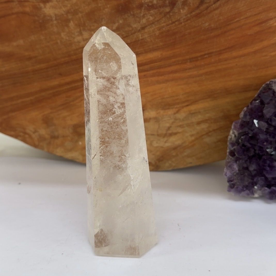 Clear Quartz Tower 13cm