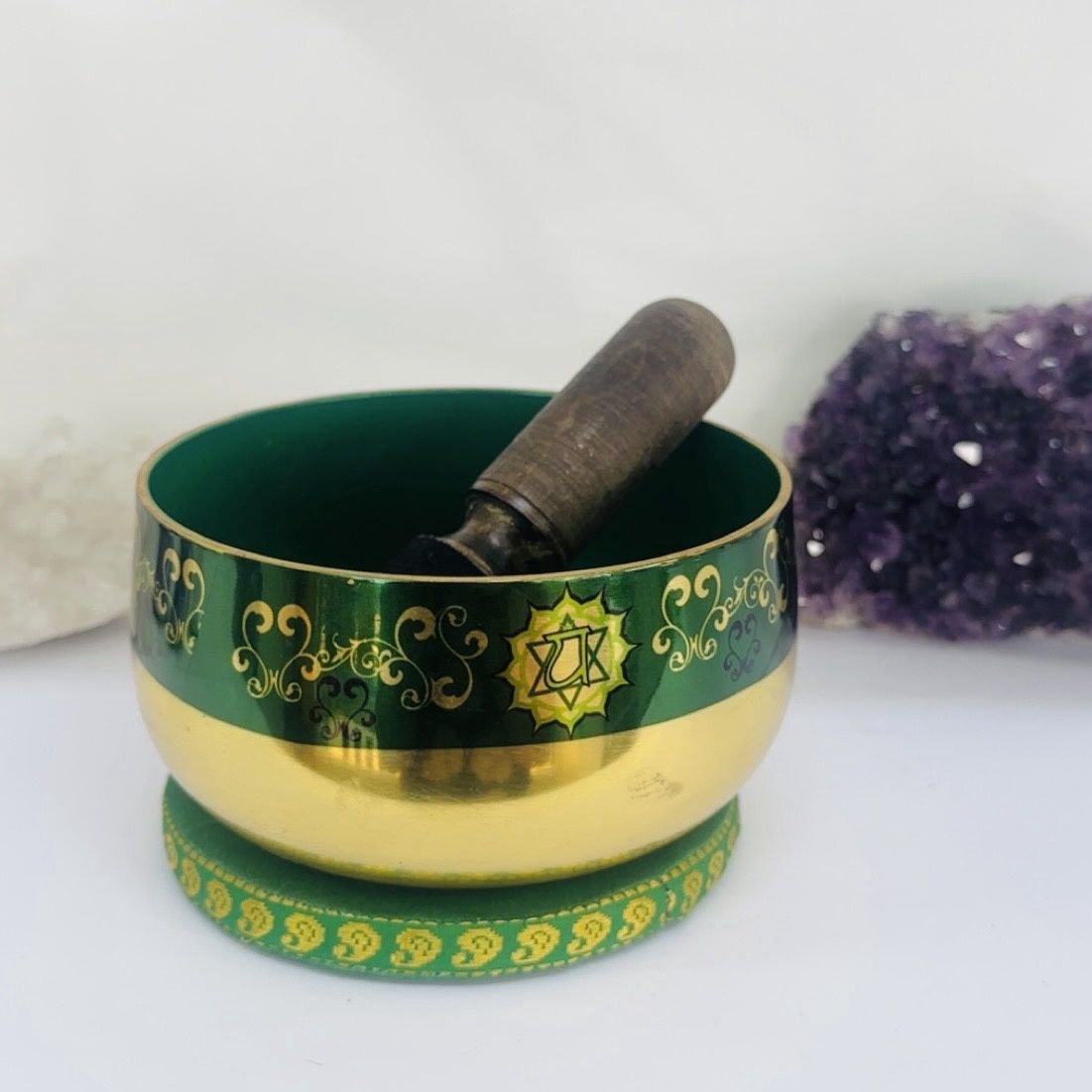 Green Chakra Singing Bowl 12cm