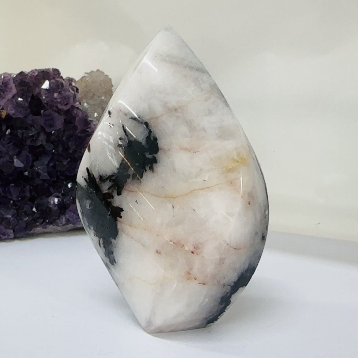 Moonstone Flame 10cm