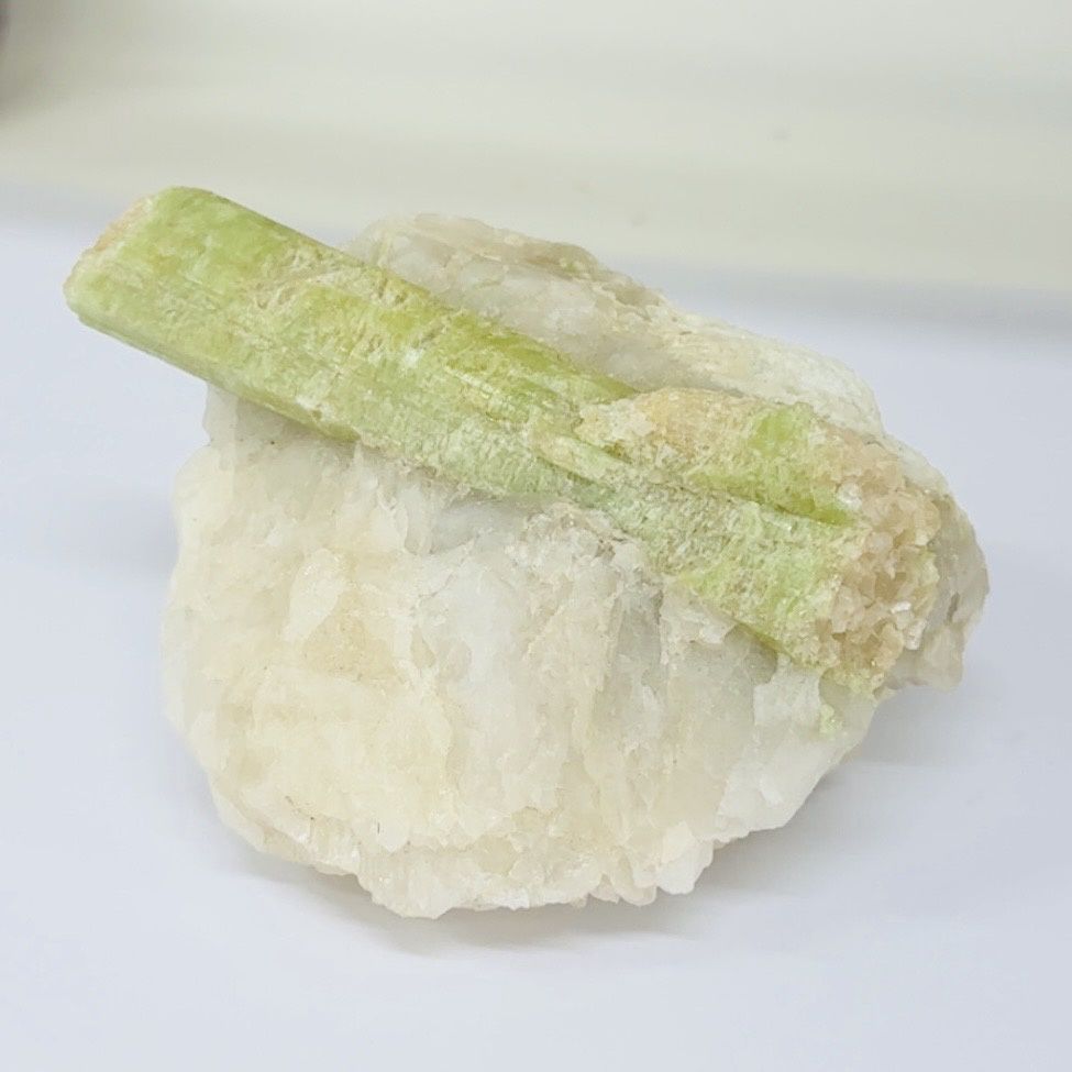 Green Tourmaline in Quartz 550gm