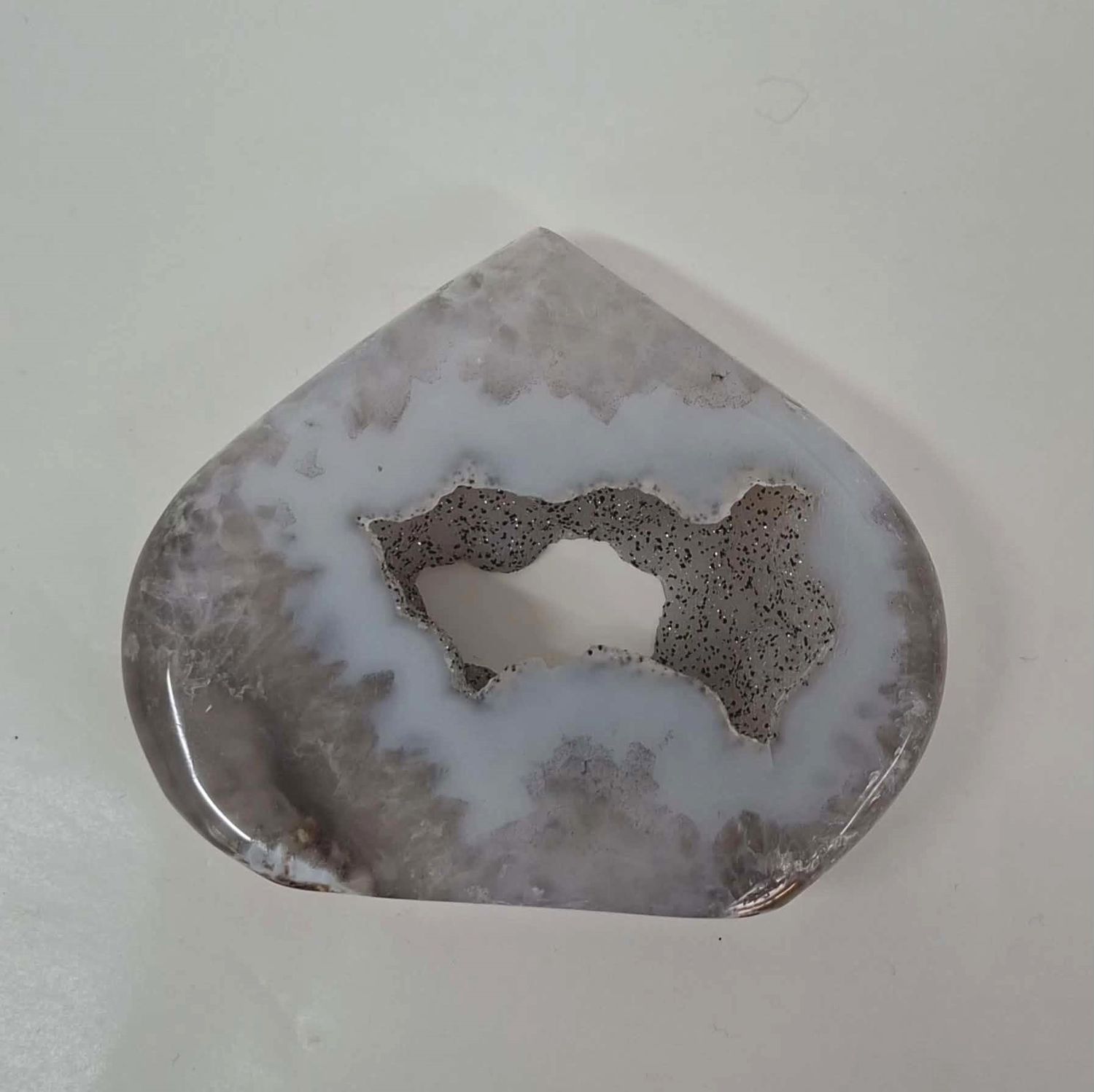 Agate Geode Standing Point