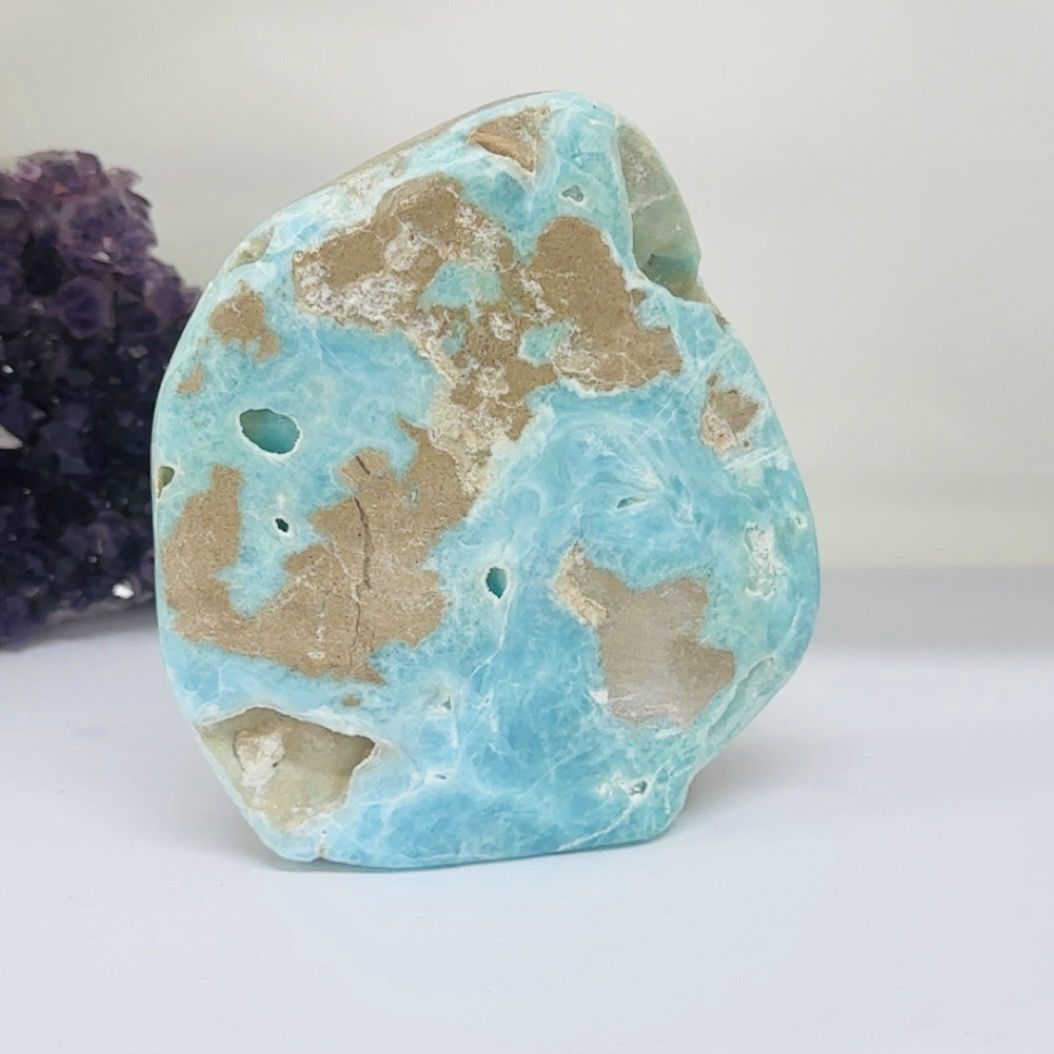 Blue Aragonite 640gm