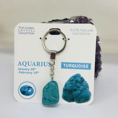 Aquarius Keyring