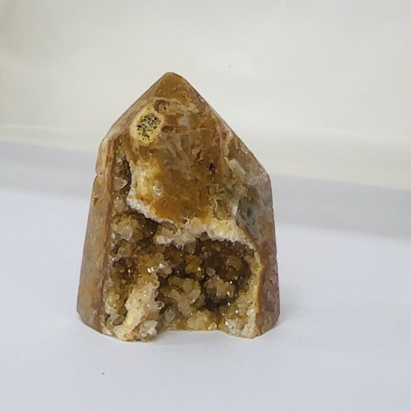 Pink Amethyst Druze Tower 6cm