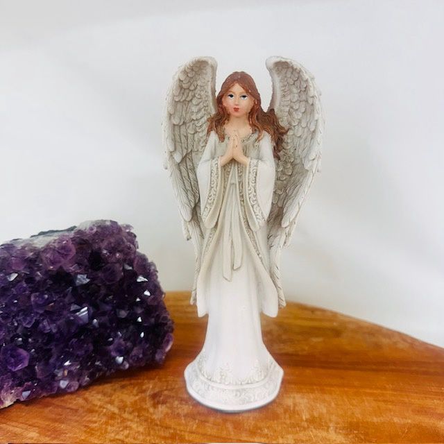 18cm White Robe Angel