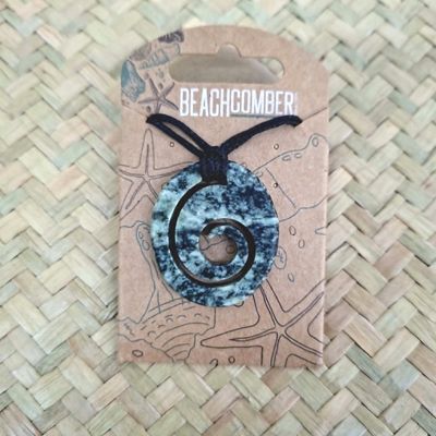 NZ Pounamu Pendant Oval