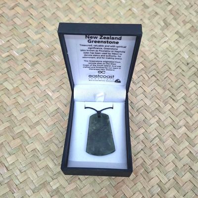 NZ Pounamu pendant boxed
