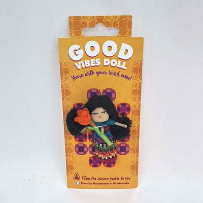 Good Vibes Worry Doll
