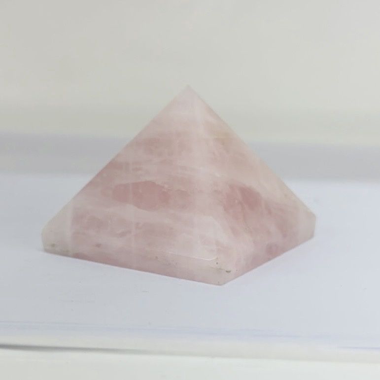 Rose Quartz Pyramid 5cm