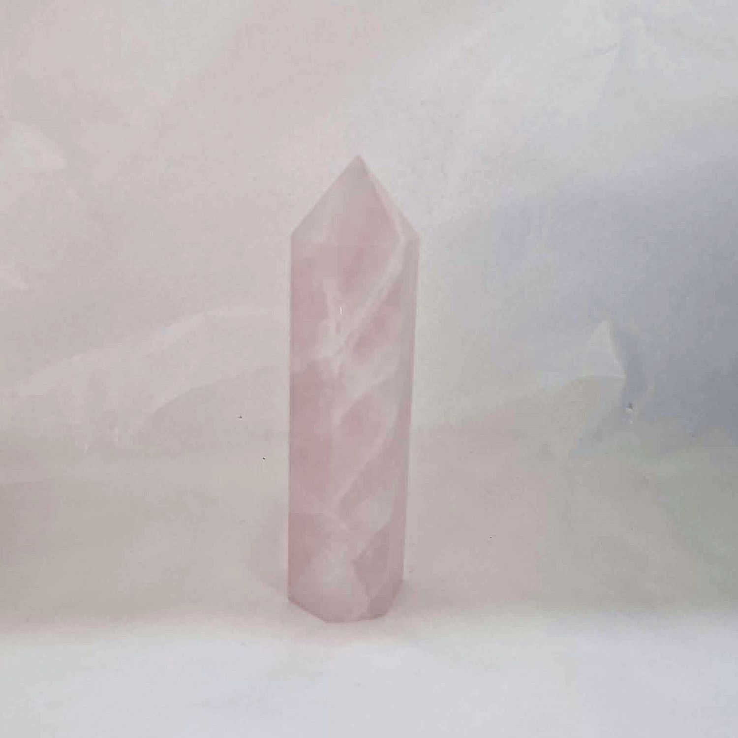 Rose Quartz Tower 9.5cm
