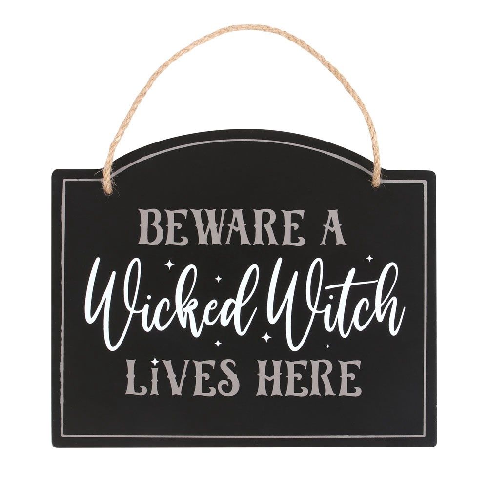 Beware Witch Sign