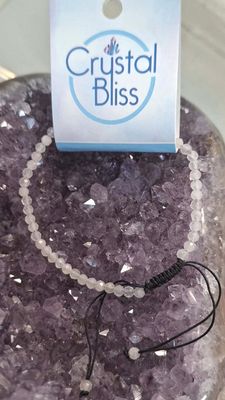 Faceted Clear Quartz Bracelet