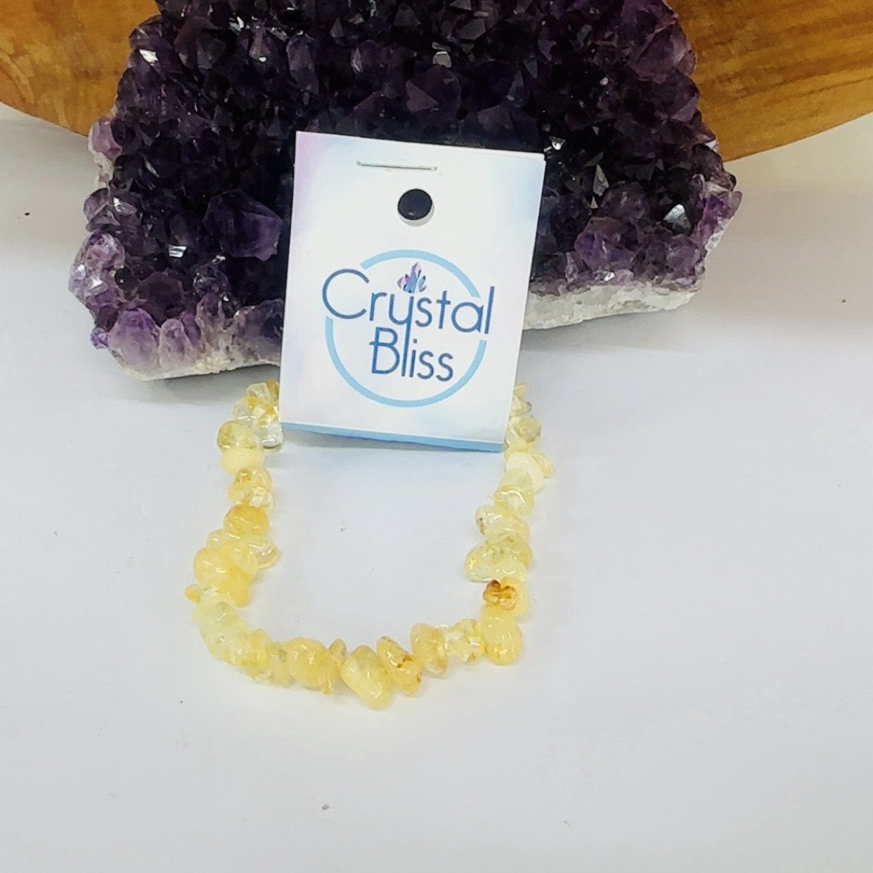 Citrine Chip Bracelet