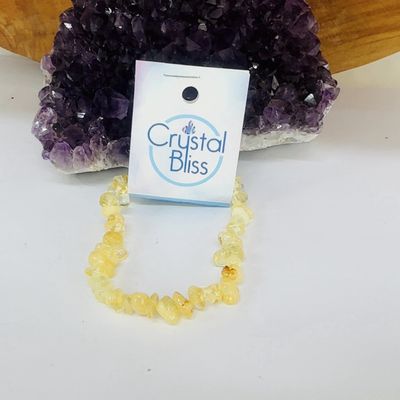 Citrine Chip Bracelet