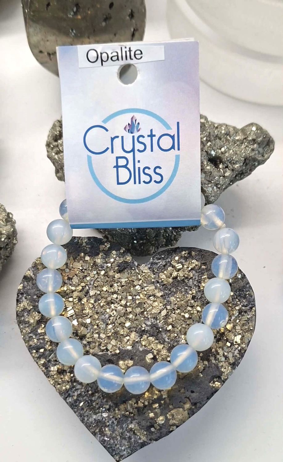 Opalite Bead Bracelet