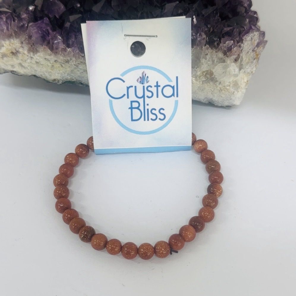 8mm Goldstone Bracelet