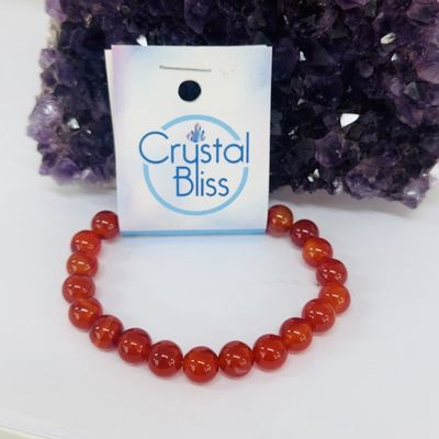 Carnelian 8mm Bracelet