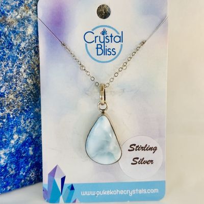 Larimar SS Pendant