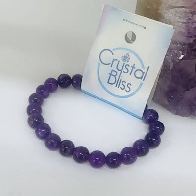 Amethyst 8mm Bracelet