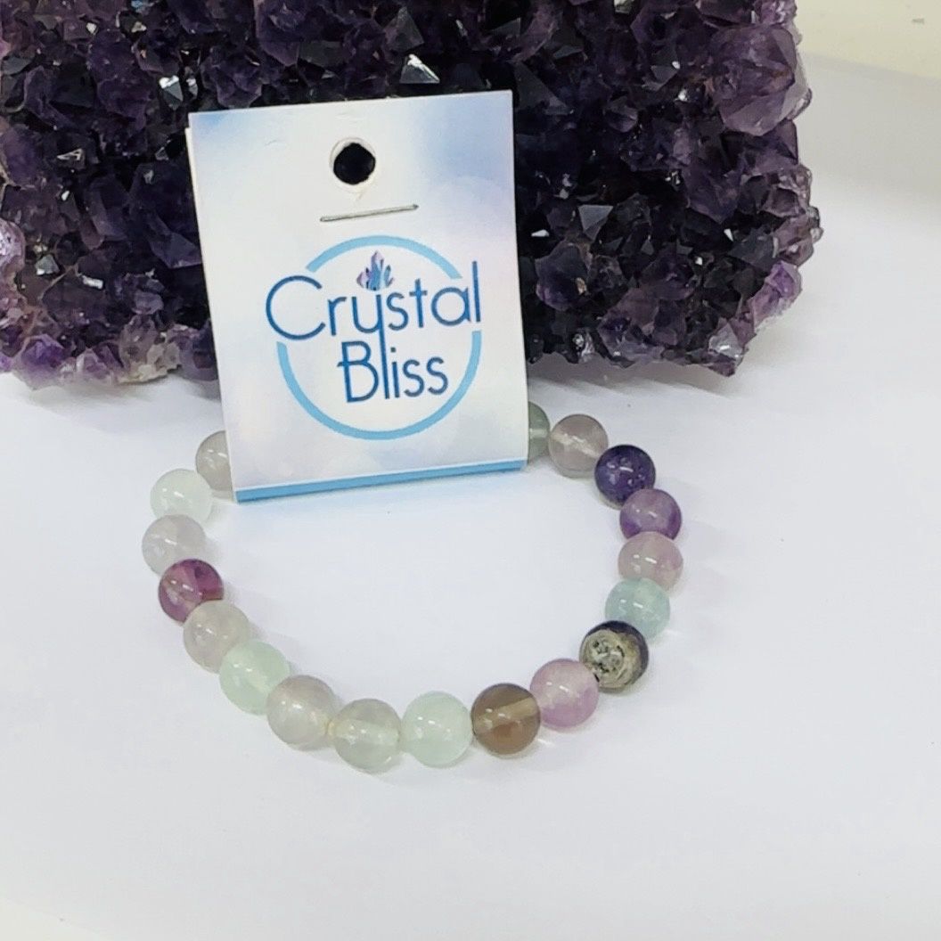Fluorite 8mm Bracelet