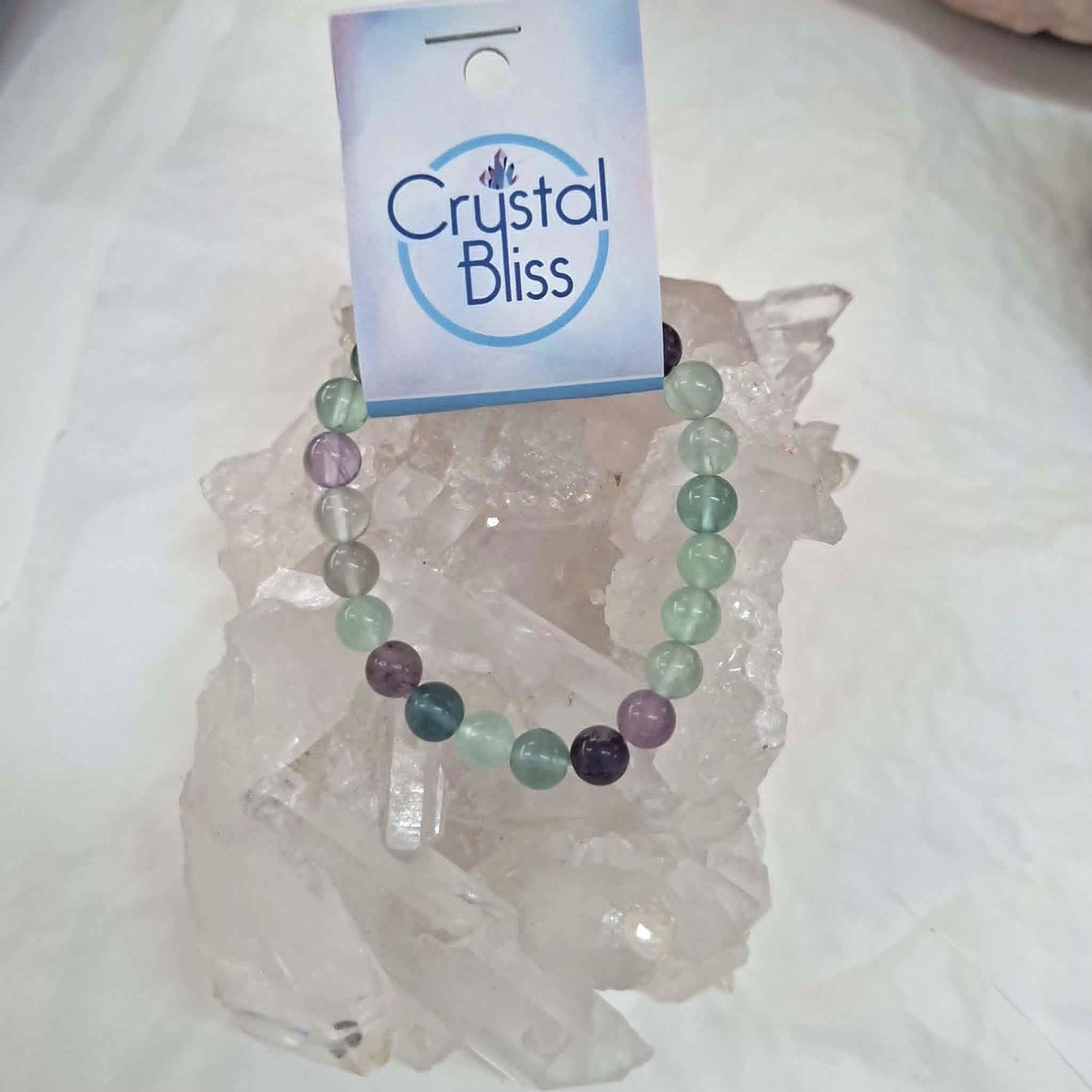 Fluorite 8mm Bracelet