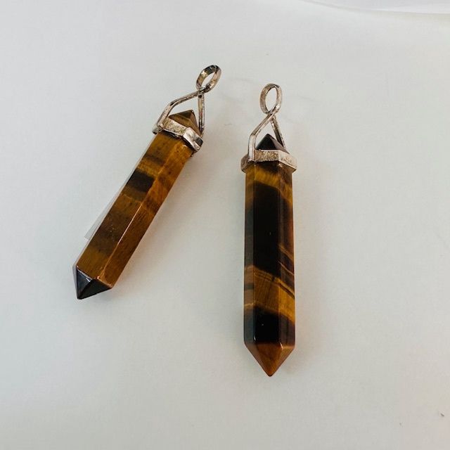 Tigers Eye DT Pendant SS