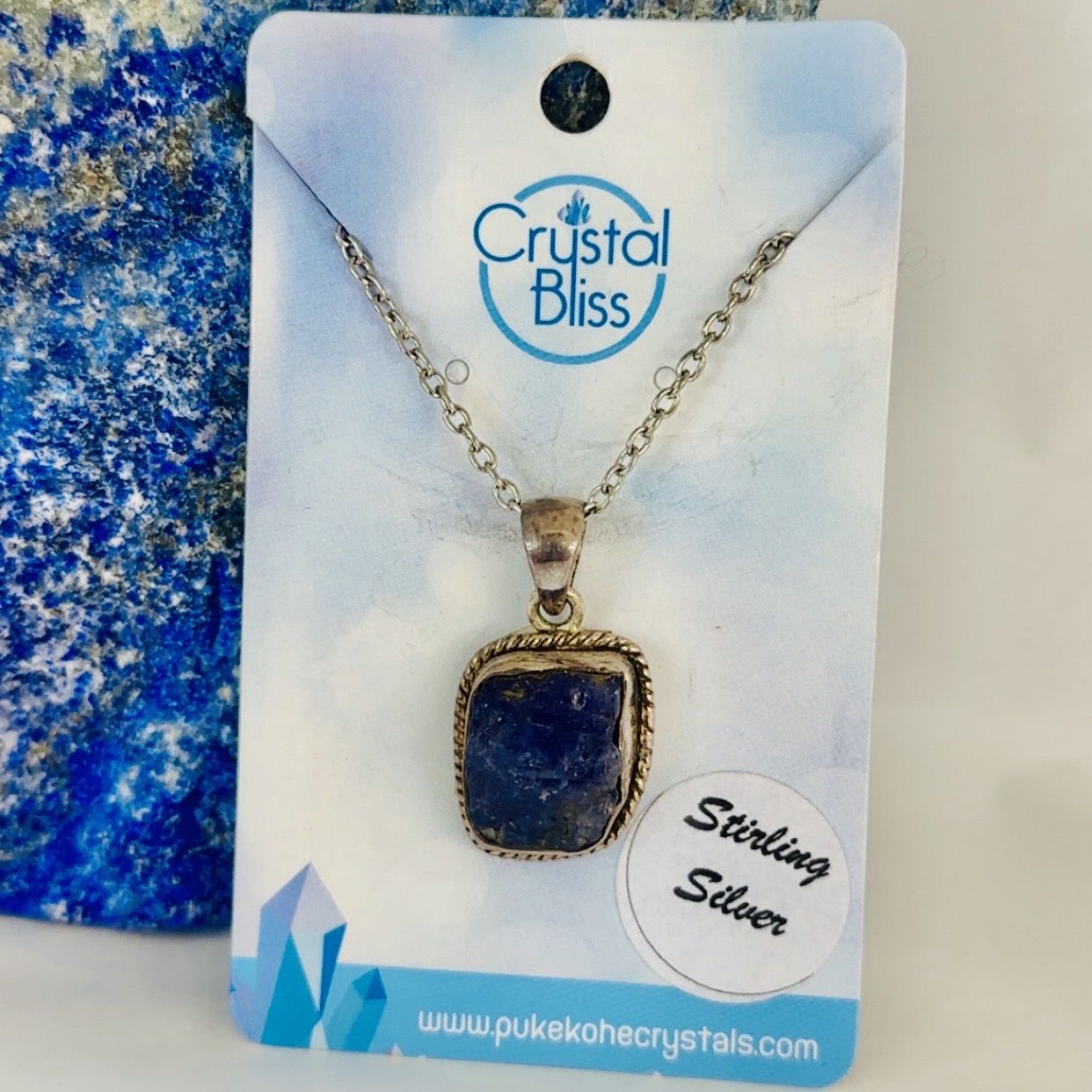 Tanzanite Rough Pendant